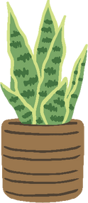 Potted Plant Illustration